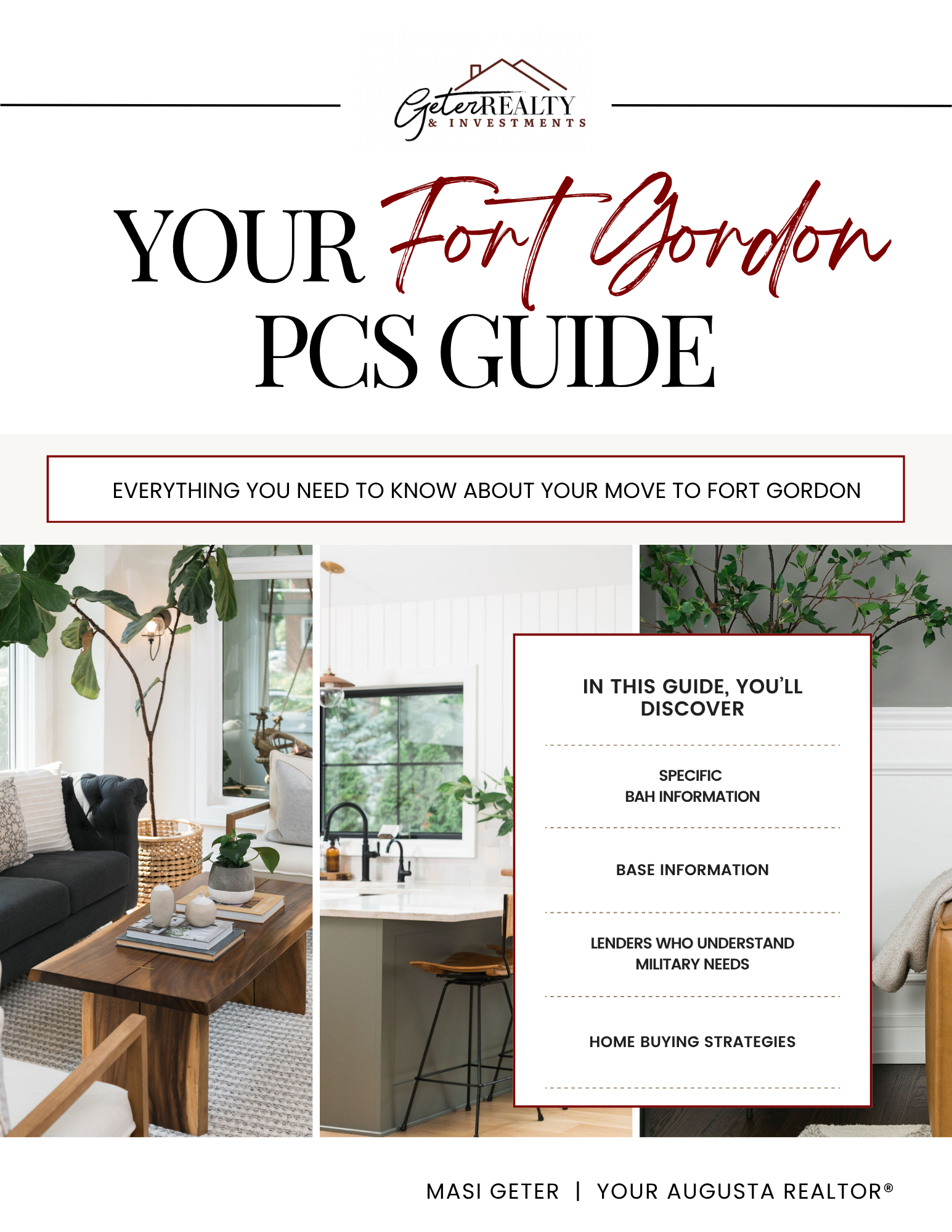 The Fort Gordon PCS Guide cover